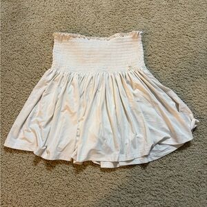 Natural Life Cream A-Line Skirt